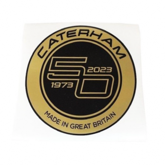 Decal Caterham 50e anniversaire